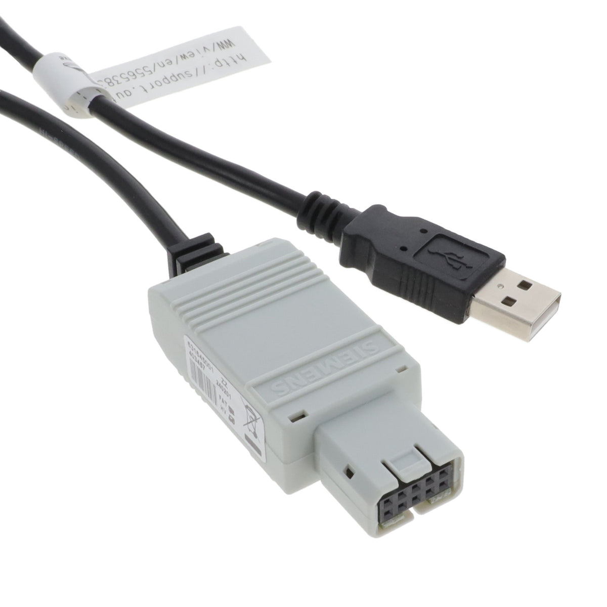 Siemens 3UF79410AA000 - Conector hembra, rectangular y de 10 pos a conector macho USB A 8.20' (2.50m)
