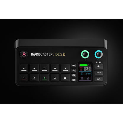 Consola de producción de audio y video todo en uno Rode RODECaster Video S - RORCVS