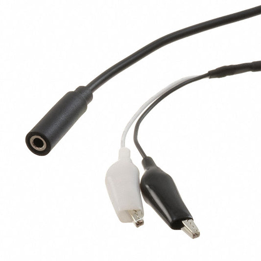 Adafruit Industries LLC 4182 - Clavija de conexión en barril, 3.5mm (1/8", 0.13") a las pinzas de contacto (2) 0.90' (275.0mm)