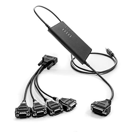 Kvaser - Interfaz USB (4 Puertos HS, Quad USB)