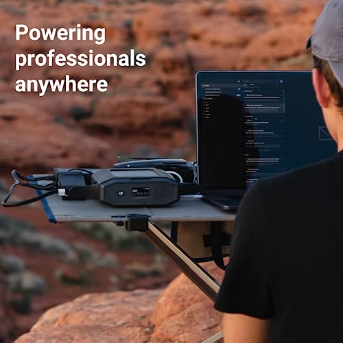 Omni Ultimate+ 38,400 mAh/142 Wh AC/DC/USB-C - Cargador portátil profesional de capacidad máxima aprobado por la FAA para portátiles, cargador universal para todos los dispositivos, solución de alimentación apta para viajes