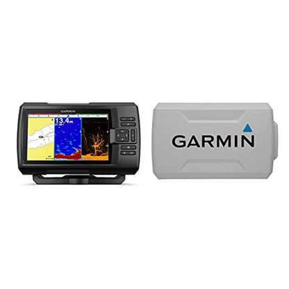Garmin STRIKER Plus 7cv con transductor CV20-TM y cubierta protectora, 7 pulgadas 010-01873-00