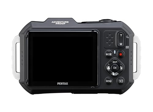 PENTAX WG-1000 - Cámara compacta digital resistente al agua, diseñada para fotografías informales al aire última intervensión y subacuáticas, impermeable hasta una profundidad de 15m MFR: 02155