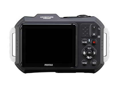 PENTAX WG-1000 - Cámara compacta digital resistente al agua, diseñada para fotografías informales al aire última intervensión y subacuáticas, impermeable hasta una profundidad de 15m MFR: 02155