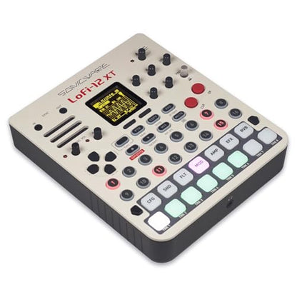 Lofi-12 XT Limited Retro Color [Muestreador digitalizado de baja resolución] Muestreo de sonido digital temprano de 12/24 kHz+modo de muestreador de 12 bits, compacto/ligero/alimentado por