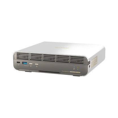 QNAP TBS-h574TX NASbook de 5 bahías Thunderbolt 4 totalmente flash, Intel Core i3, 12 GB de RAM,