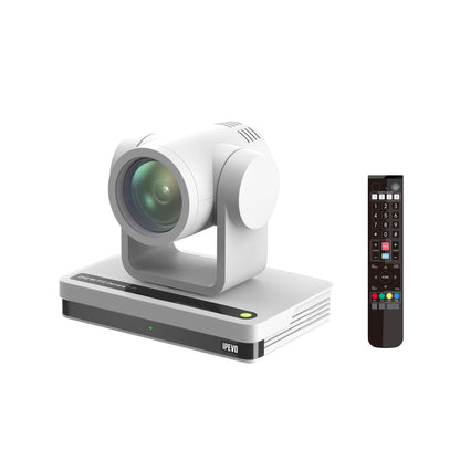 IPEVO Cámara VC-Z4K UHD 4K PTZ: CMOS HD de 1/2.8", Zoom óptico 12X, Seguimiento automático de AI, HDMI/USB-C, LAN, PoE. Ideal para educación, videoconferencias, Iglesia, transmisión en Vivo en