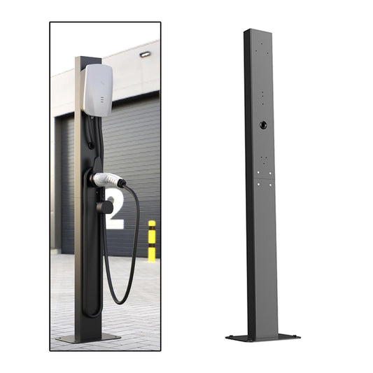 EV Charger Pedestal Universal Stand Vehicle Charging Pile Mounted EV Charging Station
