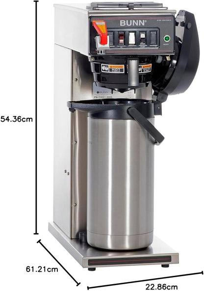 BUNN CWTF15-APS - Cafetera comercial Airpot. Nombre Modelo CWTF15-APS Número de modelo 23001.0006