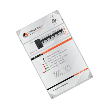 Morningstar - Dispositivo de protección contra fallas de tierra (GFPD-600V) para controladores de carga Tristar MPPT de 600 V, no requiere fusibles, instalación simple y flexible, diseñado en los