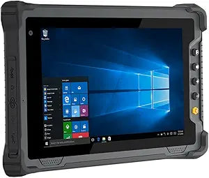 Vanquisher Tablet PC resistente con Windows 11 IOT Enterprise, nueva CPU GEN | Pantalla HD 1200 x 1920 de 8 pulgadas | 8 GB de RAM + 128 GB de ROM | Tecnología Wi-Fi 6 mejorada | ModeloEX-8 - Sin barcode scanner