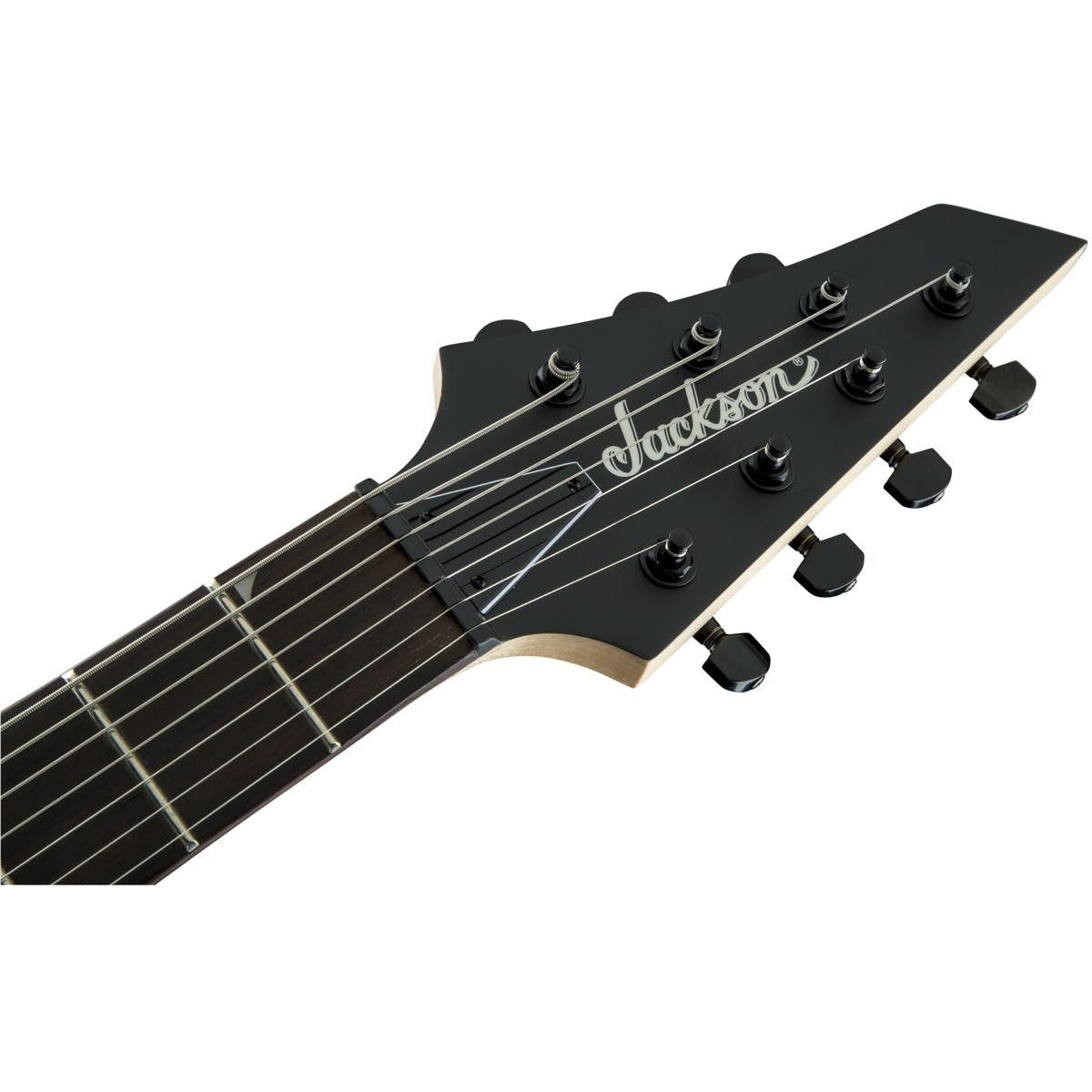 Guitarra eléctrica Jackson JS Dinky Arch Top JS22-7 DKA HT de 7 cuerdas, color negro satinado