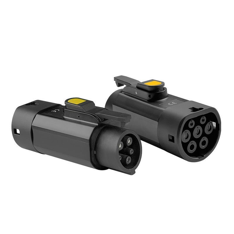 Conector EV GBT (cargador) a Tipo 1 (coche), adaptador de carga EV, 32 A, 7 kW, 250 V