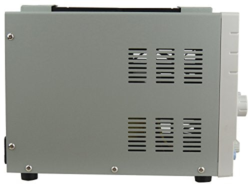 Fuente de alimentación CC lineal, variable, de 0 / 30 V @ 0 - 5 A, Mastech TP3005T, con cable cocodrilo y cable de alimentación, actualizado TP3005D, HY3005 de Tekpower