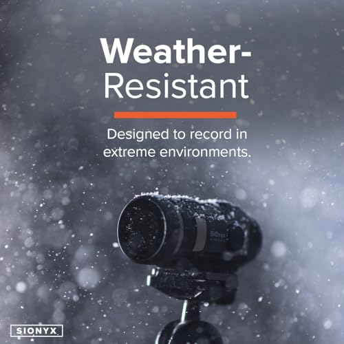 SiOnyx Aurora PRO - Cámara digital de visión nocturna a color y kits - Aurora PRO, WiFi, brújula y GPS, tarjeta MicroSD, funda protectora impermeable y más #C011300