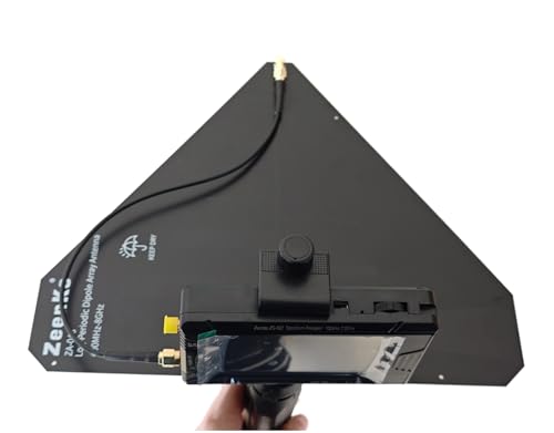ZA-048 LDPA Log-Periódico Dipolo Array Antena 400MHz-8GHz para Tinysa Ultra Spectrum Analyzer