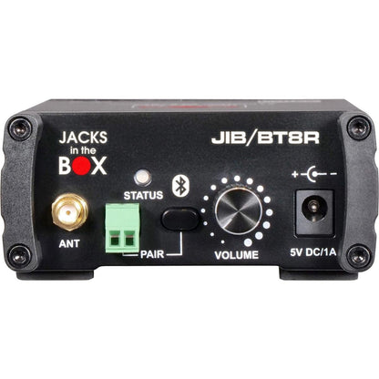 Receptor Bluetooth estéreo Galaxy Audio Jacks In The Box BT8R con XLR y 1/4" O -GAJIBBT8R
