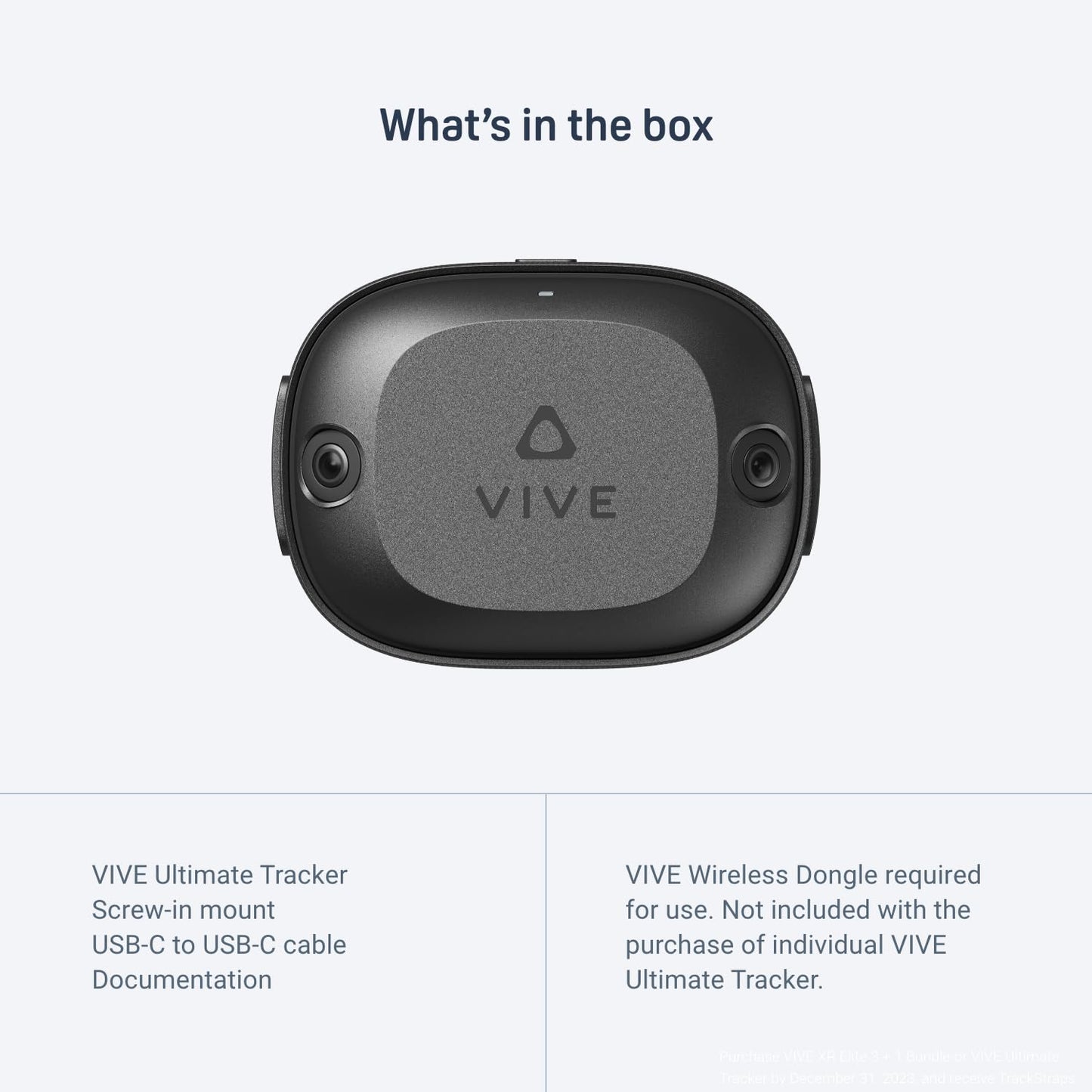 HTC VIVE Ultimate Tracker #2QBP100