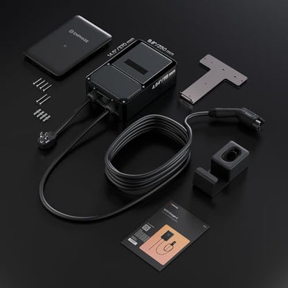 Enphase IQ EV Charger 2 | Cargador inteligente de nivel 2 de 40 A (hasta 9.6 kW, 240 V) | Wi-Fi + Bluetooth | Enchufe NEMA 14-50 | Certificado UL | Cable de 25 pies | J1772 | Interior y exterior 	IQ-EVSE-NA-1050-0110-1120