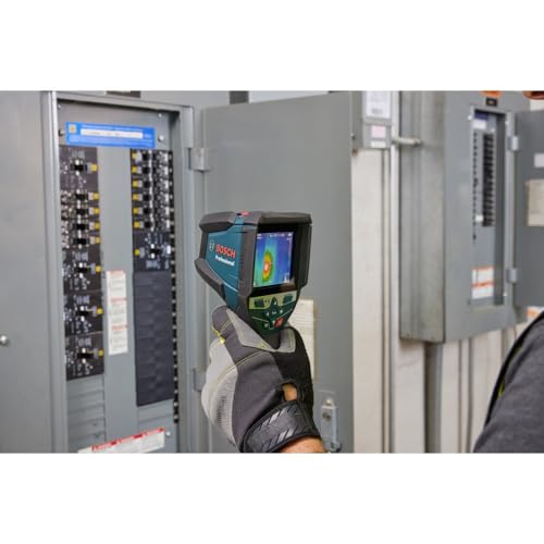 Bosch Cámara térmica conectada máxima GTC600C 12V Amplio rango de medición de -4 F - 1112 F (-20 C - +600 C): para un uso preciso en una amplia gama de aplicaciones