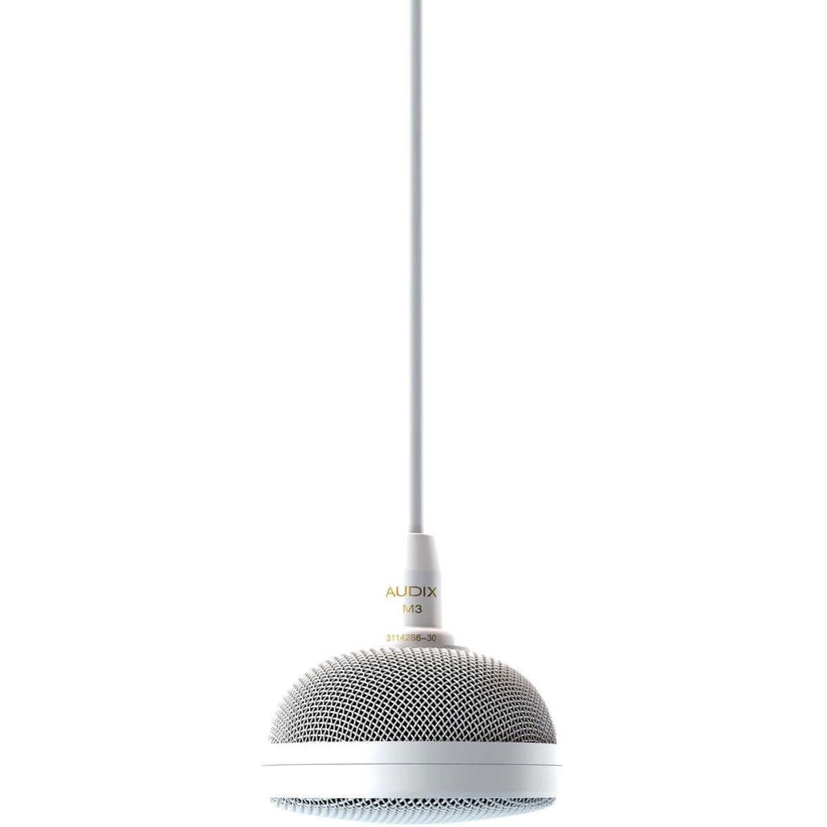 Micrófono hipercardioide de techo colgante de tres elementos Audix M3 - AUM3W