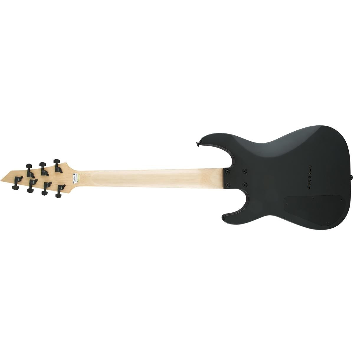 Guitarra eléctrica Jackson JS Dinky Arch Top JS22-7 DKA HT de 7 cuerdas, color negro satinado