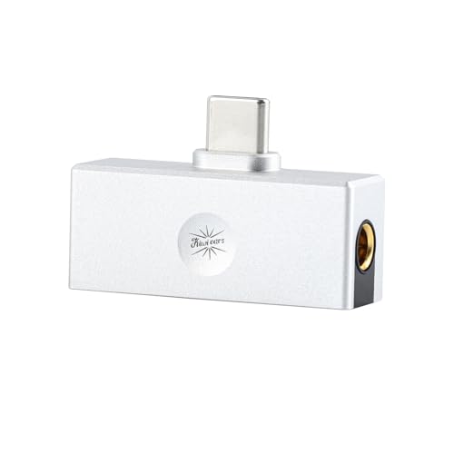 Linsoul Kiwi Ears Allegro Mini portátil IEM DAC, amplificador de monitor en el oído, USB C a salida de 3.5/4.4 mm, con chip personalizado, alta resolución de 32 bits/384 kHz, amplificador de