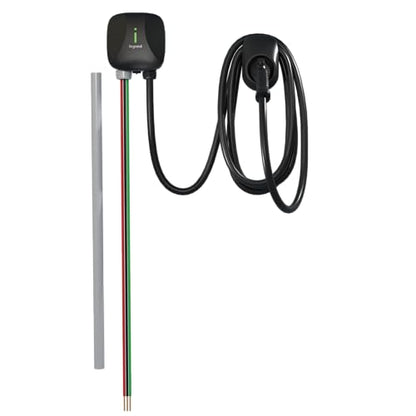 Pass & Seymour Cargador eléctrico de nivel 2 cableado, 48 amperios, estación de carga de automóvil para interiores y exteriores, cable de carga de coche eléctrico de 18 pies, negro - L2EVSE48AC