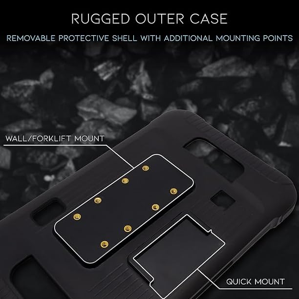 Chainway P80 - Escáner de código de barras para tableta Android, lector de código Zebra 2D/1D/QR, Android 13, WiFi, GPS, NFC, Bluetooth, inalámbrico, resistente, batería de 8700 mAh para todo el día