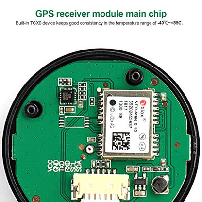 Módulo de brújula GPS+NEO-M8N+ Módulo GPS BDS de precisión APM Control de dron, receptor GPS FPV Control de vuelo Módulo de navegación Pixhawk para APM PIX PX4, compatible con puerto APM I2C MWC
