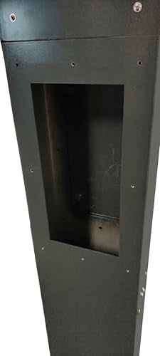 Pedestal universal para cargadores de vehículos eléctricos de nivel 2 (Pedestal Dual w/CMS) U-PED82-CMS