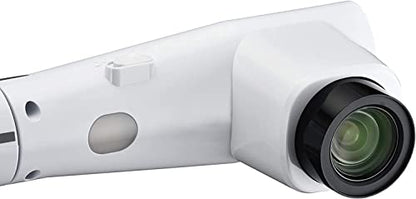 Elmo Presentador visual STEM-CAM modelo 1379 TT-12W, cámara de documentos con zoom de 192x (12x óptico/16x digital), sensor CMOS de 1/2.3", 3.4 megapíxeles, 30 fps, entrada y salida HDMI, RGB, USB