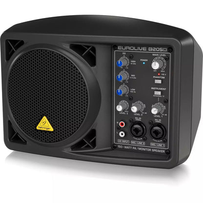 Paquete de sistema de altavoces Eurolive B205D con micrófono ULTRAVOICE XM8500 y cable XLR de 25 pies