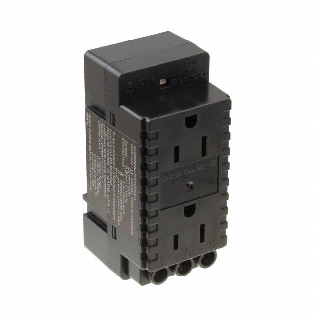 Weidmüller 6720005430 - NEMA 5-15R Receptáculo, enchufes hembra 15A 120VCA