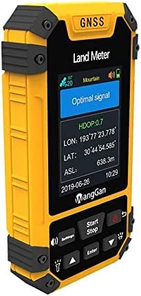 Máquina de topografía de la tierra, metro profesional de la tierra de GPS del receptor GNSS con la pantalla a color para la medida del área