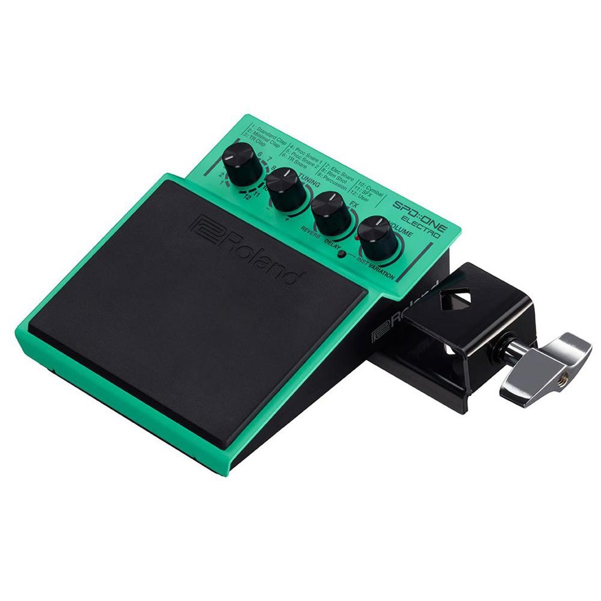 Roland SPD-1E ELECTRO Pad de percusión digital, efectos de reverberación y retardo