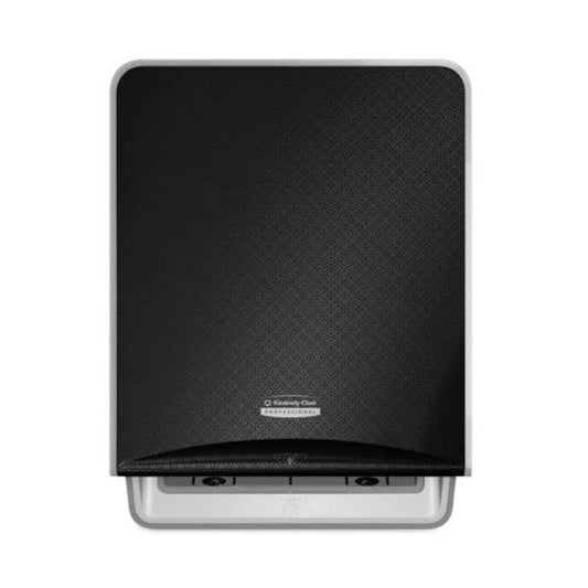 Kimberly-Clark KCC58720 Dispensador automático de toallas en rollo de mosaico negro