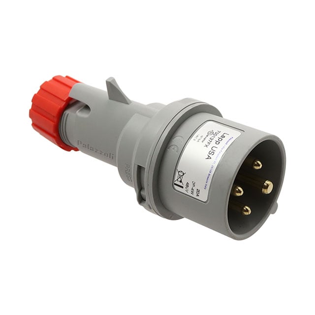 LAPP 700137FX EPIC® - Clavija de conexión, clavijas macho 20A 480VCA, 3 fase