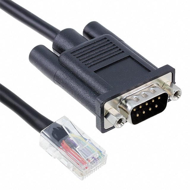 Digi 76000240 - D-Sub 09 pos maschio a RJ50, 10p10c 4.00' (1.22m)