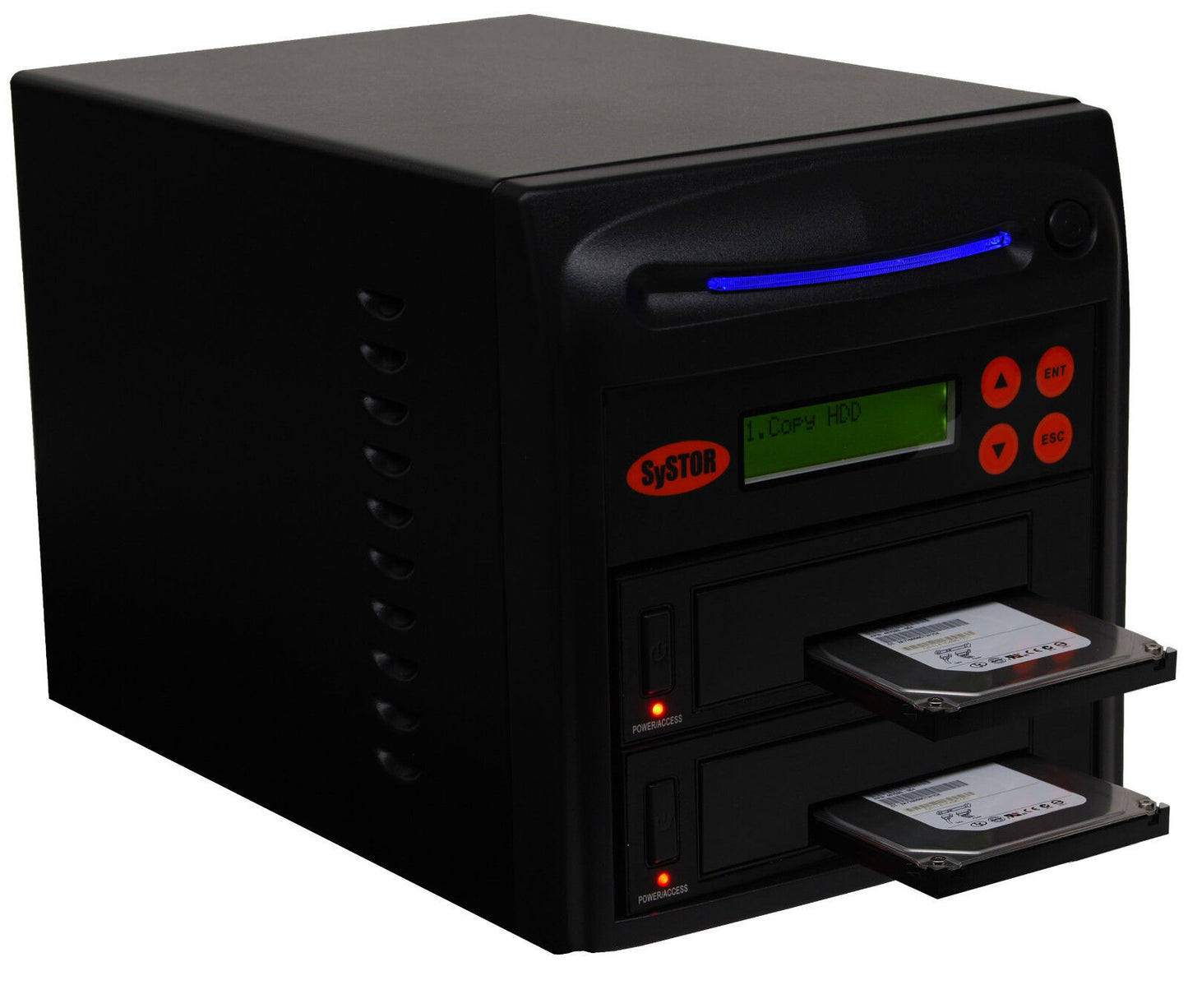 Duplicador y esterilizador de discos duros SSD HDD SATA 2,5" y 3,5" Systor 1:1 - 5,4 GB/min