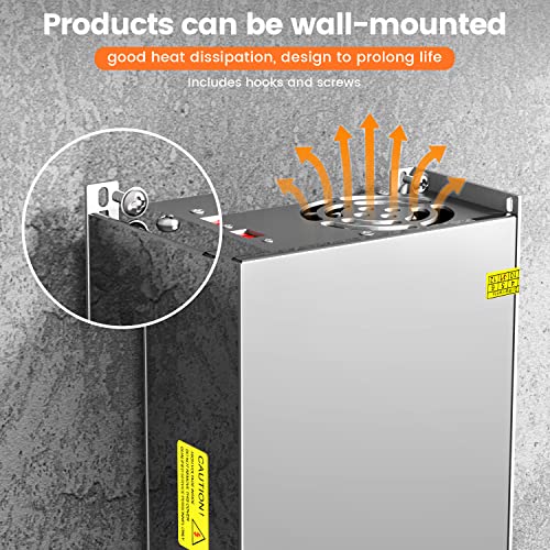 Anbull 800W SMPS 110V AC a 12V DC Convertidor Adaptador de fuente de alimentación,110V a 12V Convertidor 800W Transformador