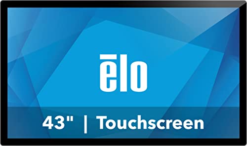 Elo 4303L - Señalización de pantalla táctil de 43" - 40 táctiles, 1920 x 1080, negro