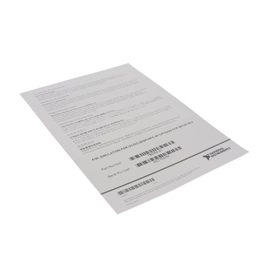 NI 786355-01 - Especializados Simulazione