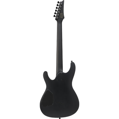 Guitarra eléctrica Ibanez S Iron Label Series S721RB, color negro mate.