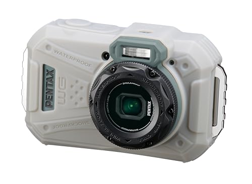 PENTAX WG-1000 - Cámara compacta digital resistente al agua, diseñada para fotografías informales al aire última intervensión y subacuáticas, impermeable hasta una profundidad de 15m MFR: 02155