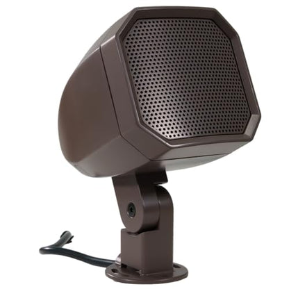 VOLT Sistema de audio para exteriores OHM 4.1 con 4 altavoces satélite, subwoofer y amplificador Bluetooth, proporciona cobertura de hasta 1300 pies cuadrados VAU-KIT3-PBZ