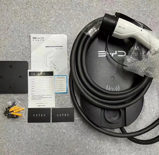 Cargador de pared BYD para coche eléctrico, estación de carga de 7kW, Ev, 32a, gran oferta