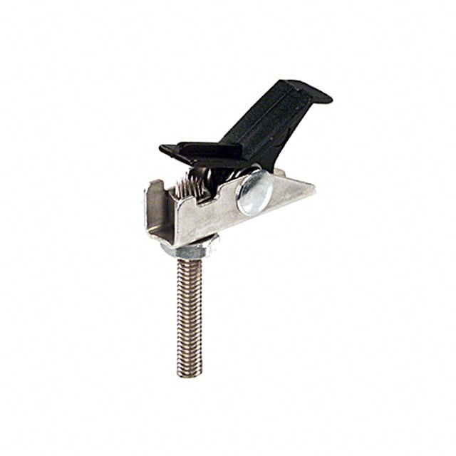 E-Z-Hook 82-2BLK E-Z-NAILCLIP™ 82-2 Clip de prueba, conductor, sonda Abrazadera para cables, tipo perforación de aislamiento