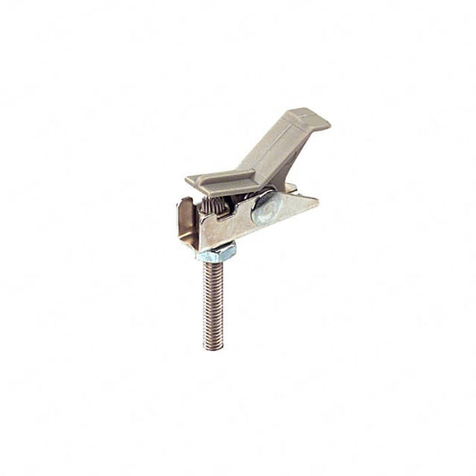 E-Z-Hook 82-2GRY E-Z-NAILCLIP™ 82-2 Clip de prueba, conductor, sonda Abrazadera para cables, tipo perforación de aislamiento