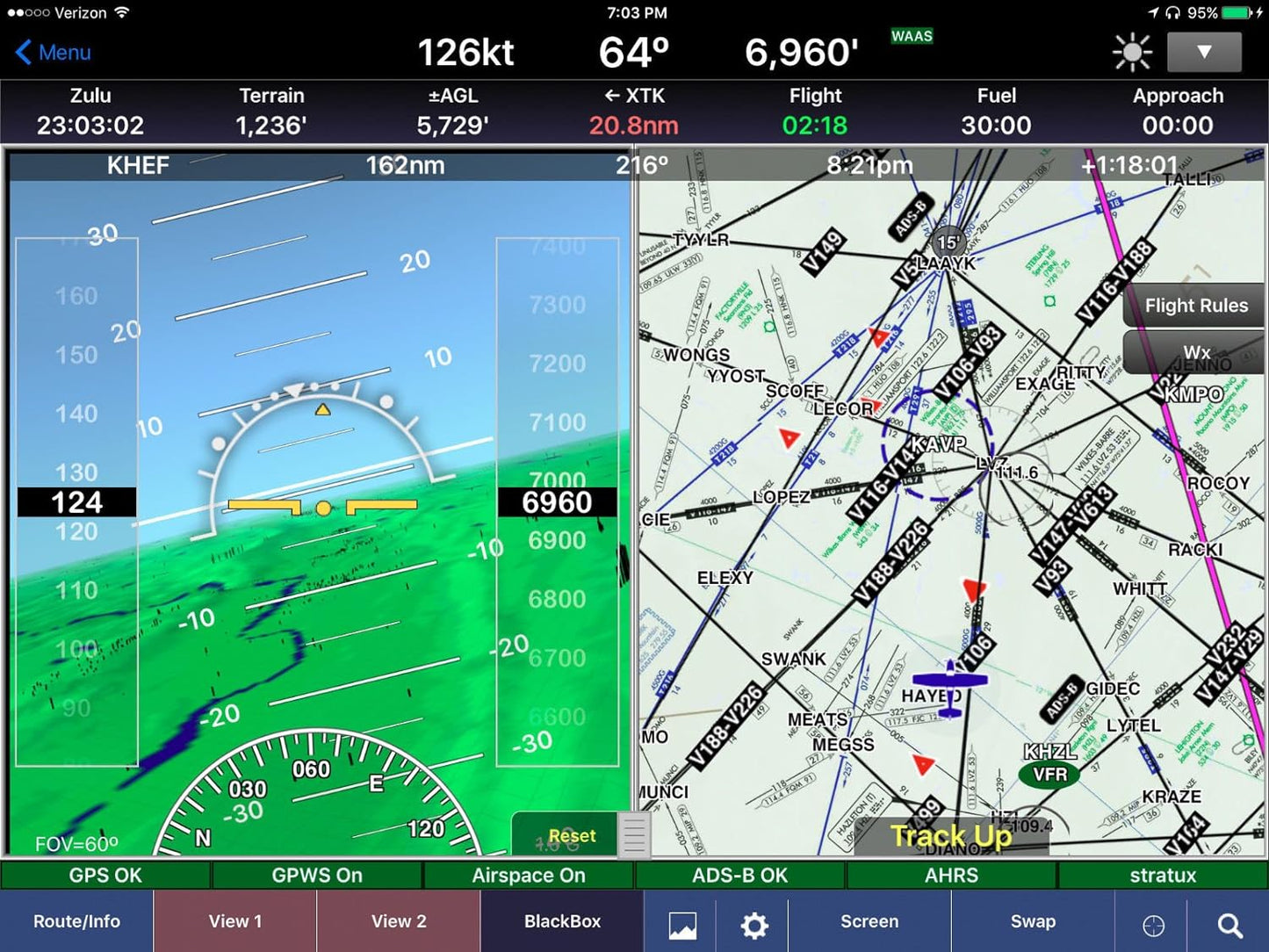 Stratux ADS-B - Receptor de doble banda para clima y tráfico de aviación, WAAS GPS, AHRS, paquete de baterías, montaje de succión, antenas, SDR